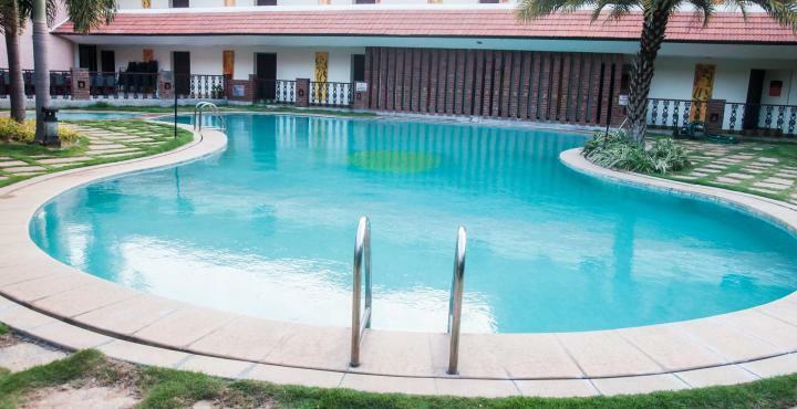 Annai Celestial Resorts Канниякумари Экстерьер фото