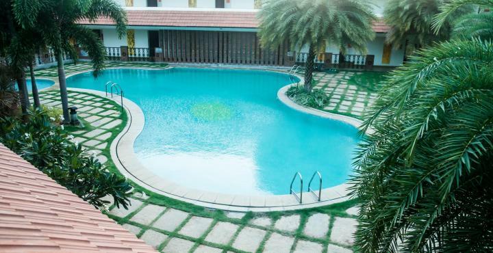 Annai Celestial Resorts Канниякумари Экстерьер фото